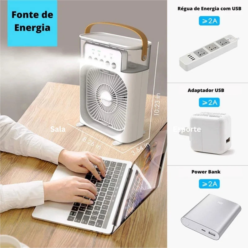 Mini Fan and Humidifier