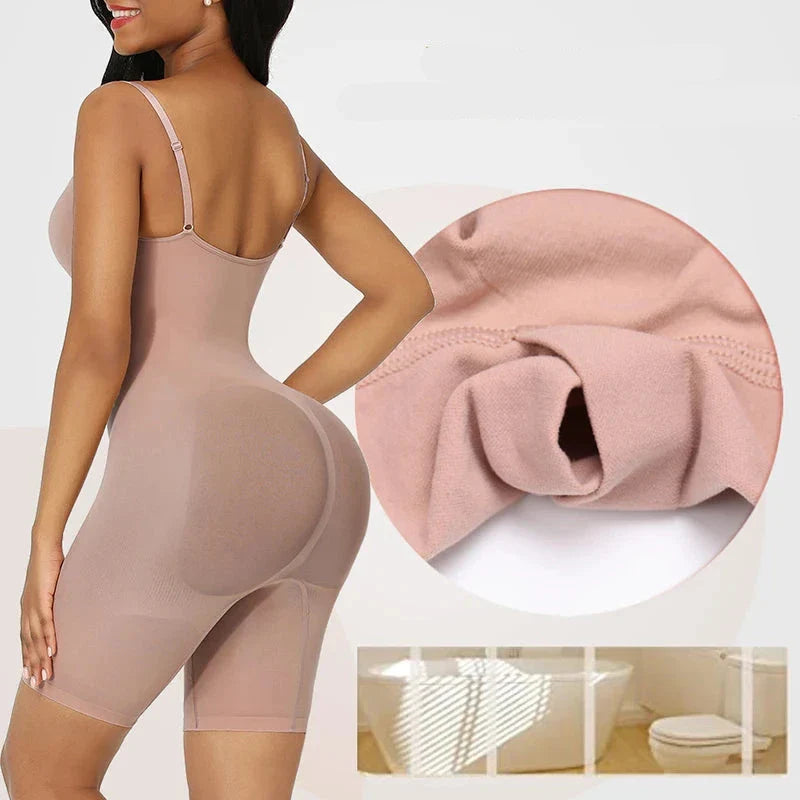 3-in-1 Seamless Body Shaper – Butt Lifter, Waist Slimmer & Posture Corrector