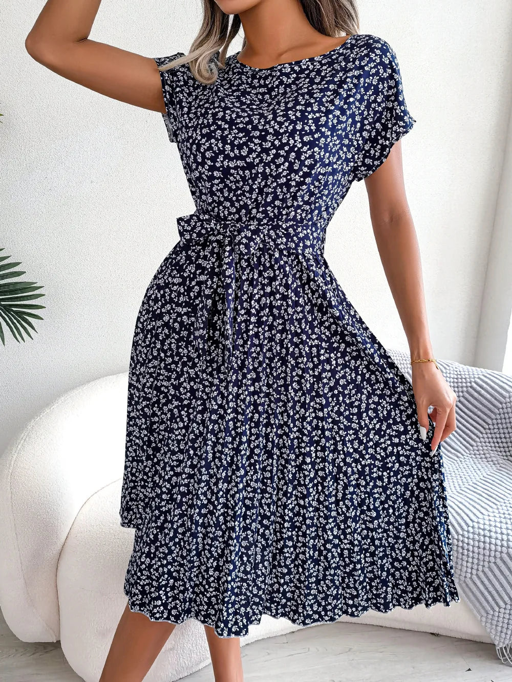 Elegant Floral Dress