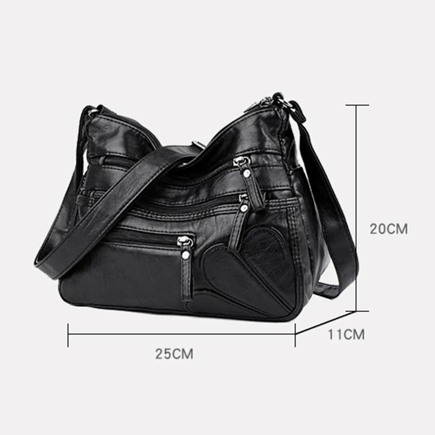 Luxury Leather Shoulder Bag