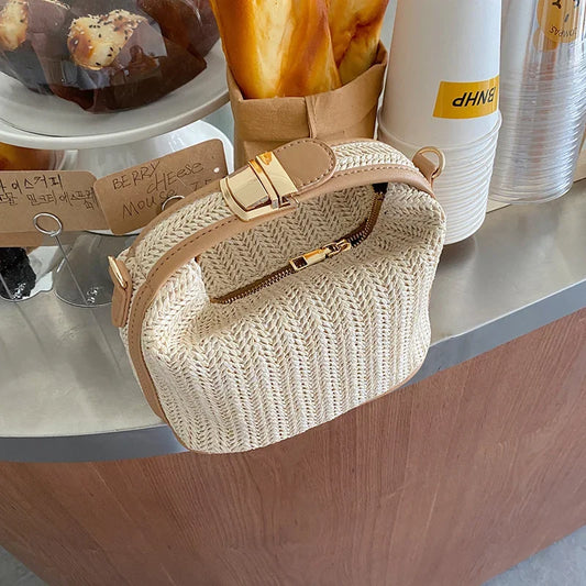 Maldives Handwoven Straw Bag