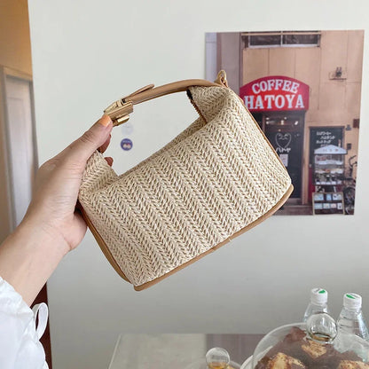 Maldives Handwoven Straw Bag